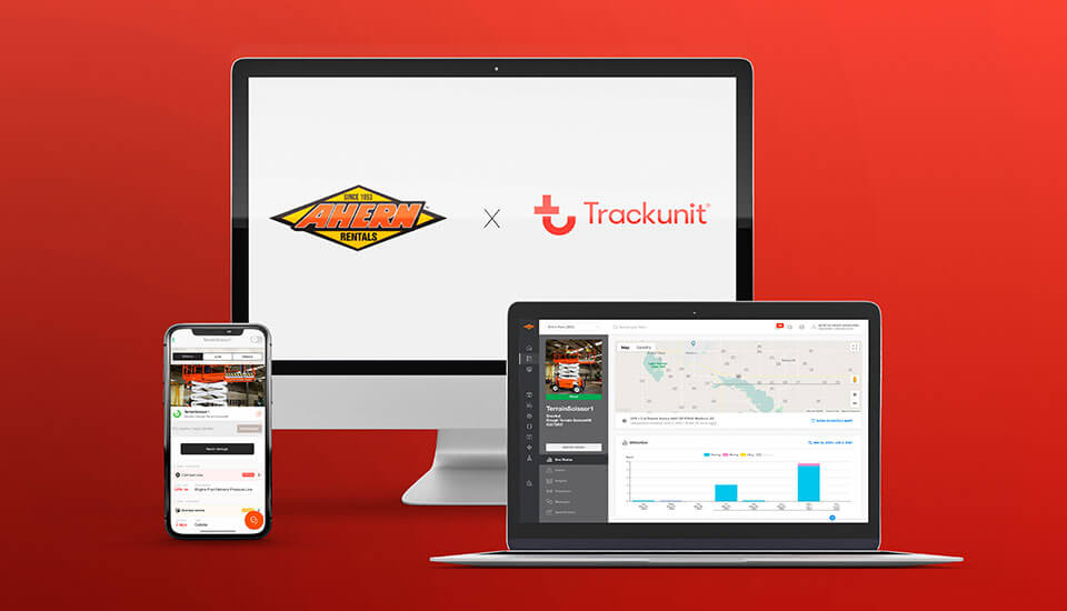 Trackunit will be rolled out across the Ahern Family of Companies, including Ahern Rentals