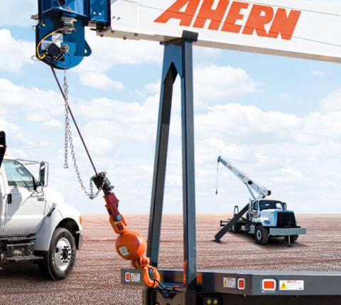 Ahern Rentals Boom trucks