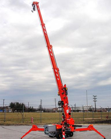Ahern Rentals Mini cranes