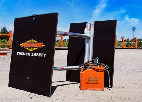 Ahern Rentals Vertical Aluminum Hydraulic Shores